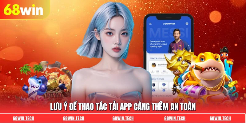 Lưu ý để thao tác tải app càng thêm an toàn
